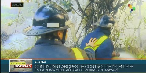 Cuba: Labores de control de incendios prosiguen en Pinares de Mayarí