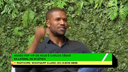 FDP | Carlos César fala sobre a influência de seu irmão Júnior