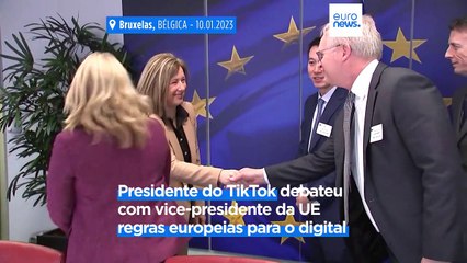 Comissão Europeia proíbe TikTok em "smartphones" profissionais