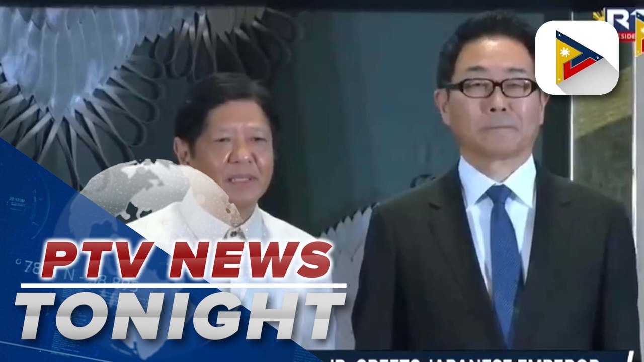 Pres. Ferdinand R. Marcos Jr. greets Japanese emperor, thanks Japan for unwavering support to PH