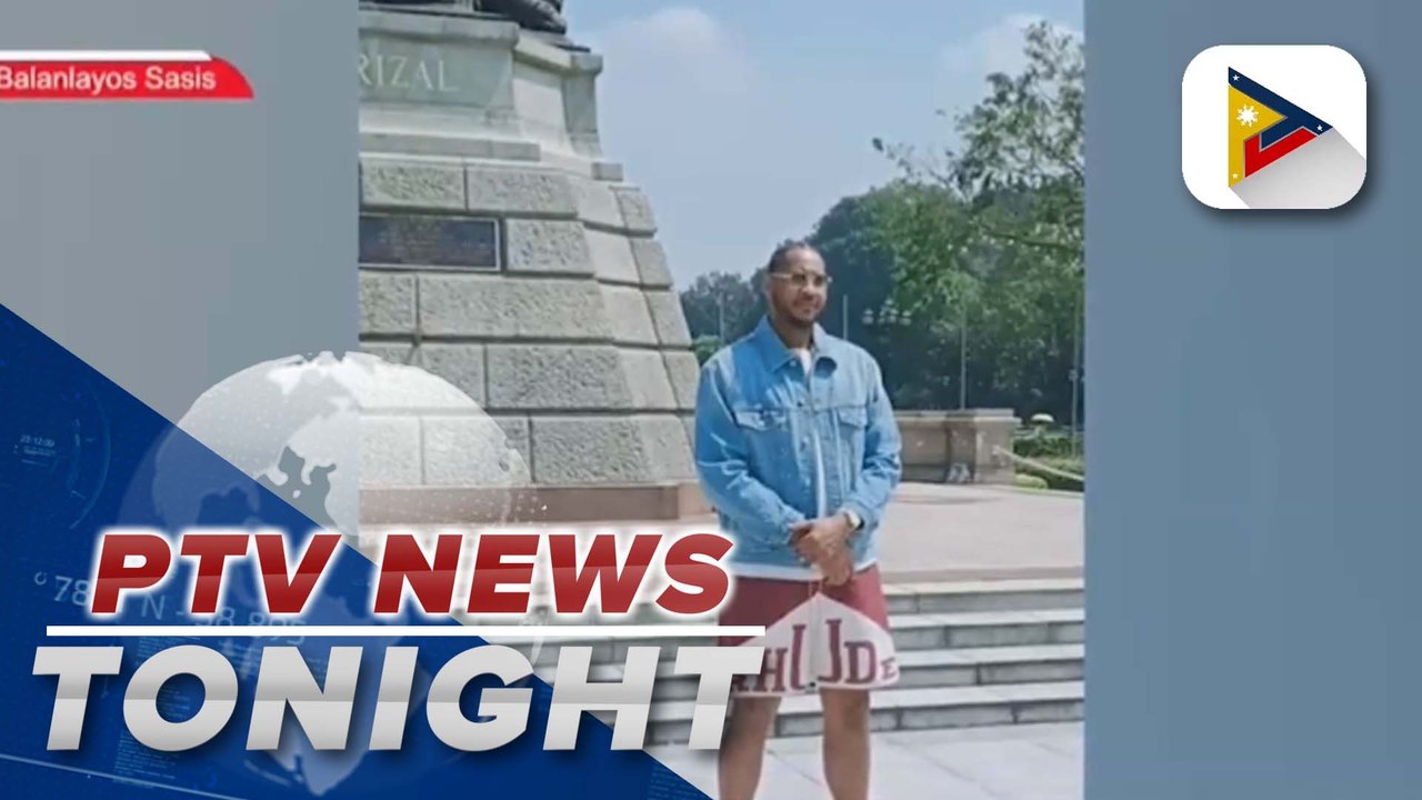 Former NBA player Carmelo Anthony spotted in PH
