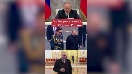 5 infos peu connues sur Vladimir Poutine