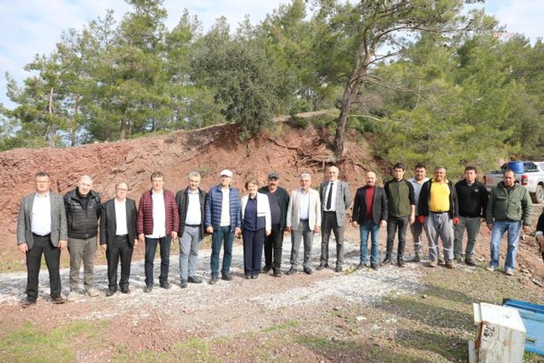 Ege ve Marmara Çevreci Belediyeler Birliği Üyeleri, Marmaris'te Fidan Dikti