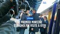 Ukraine : le Premier ministre espagnol Pedro Sánchez rencontre Volodymyr Zelensky à Kyiv