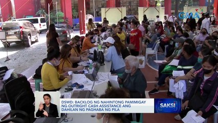 DSWD central Office, dinagsa ng mga nangangailangan ng tulong; ilang pumila, naubusan ng slots | Saksi