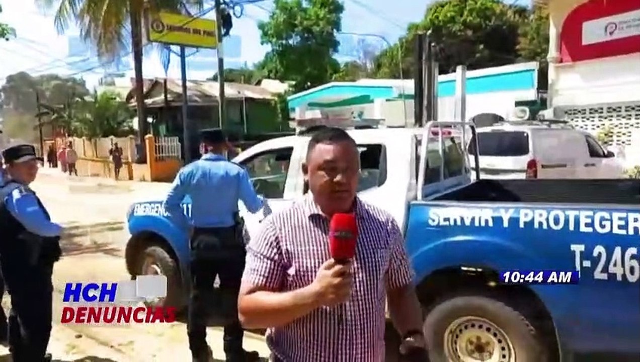 ¡Con todo y "chachas"! Reo salta de patrulla y por poco se fuga en Islas de La Bahía
