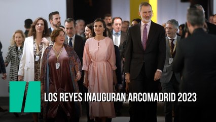 Los reyes inauguran ARCO Madrid 2023