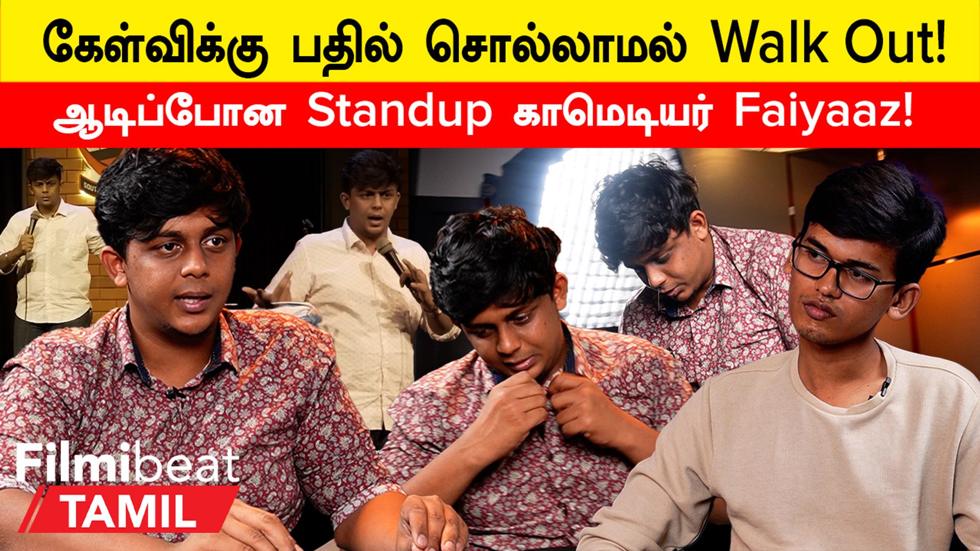 ⁣Sadhguru பத்தி ஜோக் சொன்னதுக்கு என்னை மிரட்டுனாங்க - Stand Up Comedian Faiyaaz Hussain