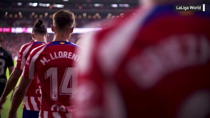 Griezmann y Koke preparados para el derbi