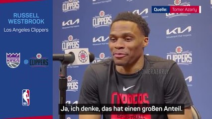 Westbrook: "Schätze den, der 1000 Meilen fährt"