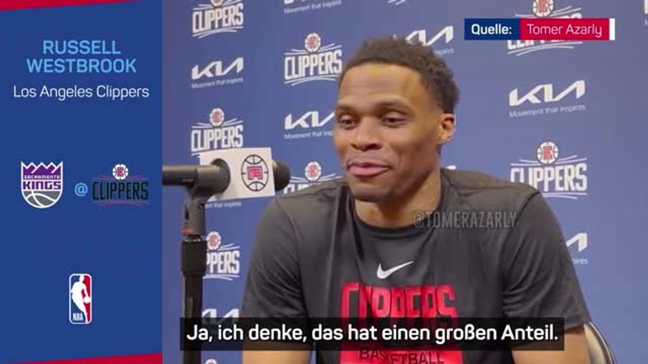 Westbrook: "Schätze den, der 1000 Meilen fährt"