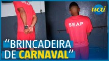 'Preso que foi preso' no Carnaval explica fantasia