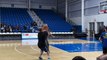 Mac McClung Warming Up With Blue Coats 2-22-23