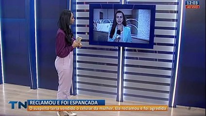 Mulher é agredida pelo marido após ter celular roubado