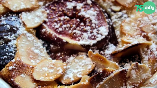 Clafoutis de saison, figues-miel