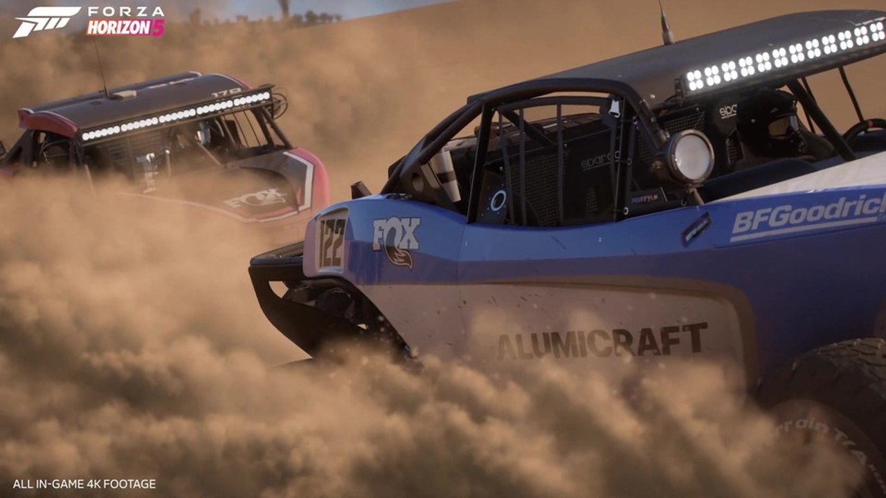 Forza horizon 5 - im zweiten dlc 'rallye abenteuer' wird es dreckig