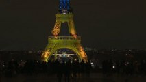 #باريس.. برج #إيفل يضيء بعلم #أوكرانيا عشية ذكرى الحرب #العربية
