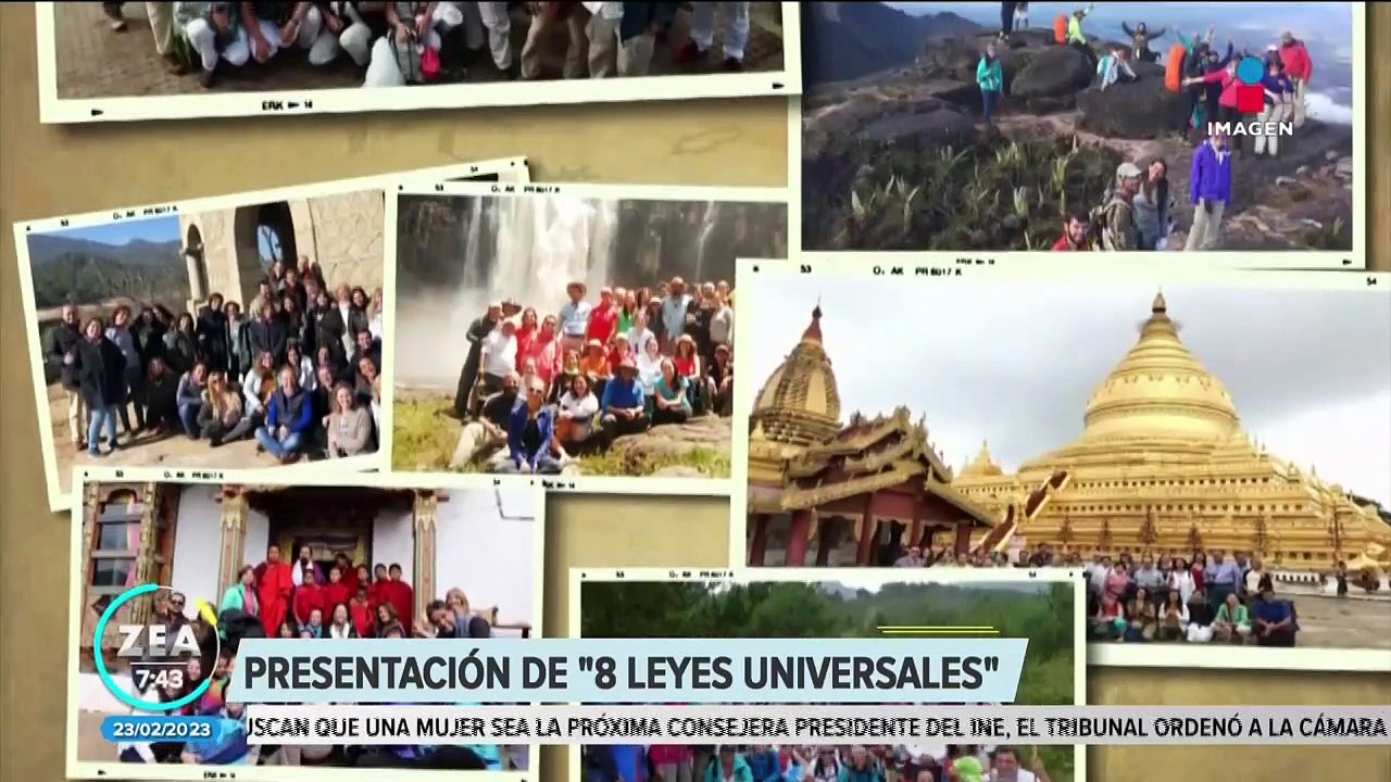 Fernando Broca presenta su libro "8 Leyes Universales"