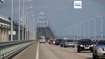 Reapertura total al tráfico rodado y ferroviario del puente de Kerch que une Crimea con Rusia