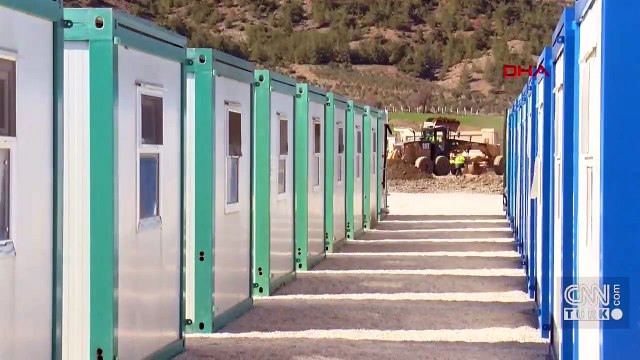 Depremzede için öncelik konteyner kent