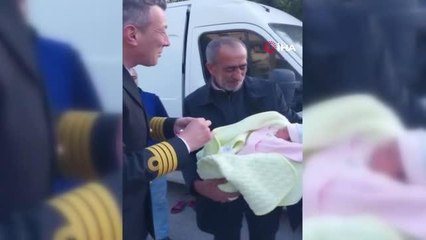 TCG BAYRAKTAR gemisinde bir bebek daha dünyaya geldi