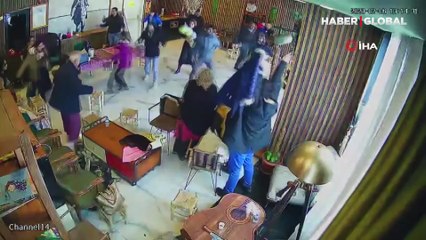 İkinci deprem, afetzedeleri, sığındıkları anaokulunda yakaladı: Korku dolu anların yeni görüntüsü ortaya çıktı