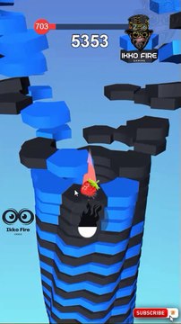 NOOB vs PRO vs HACKER - Stack Ball 3D - Gameplay - MAX LEVEL in Stack Ball | Spiral Roll - Ikko Fire