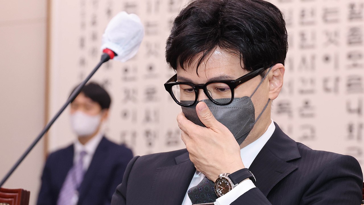 한동훈, 李 기자회견에 "그 얘기 판사 앞에서 해야" / YTN