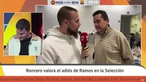 La reacción de Tomás Roncero al adiós definitivo de Ramos a la Selección