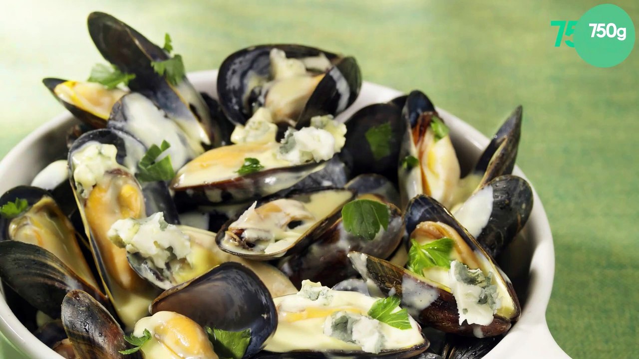 Moules au roquefort économique