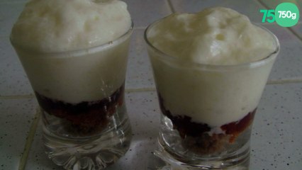 Espuma de chocolat blanc