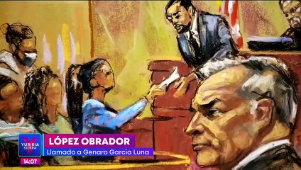 López Obrador llama a García Luna a aceptar el criterio de oportunidad