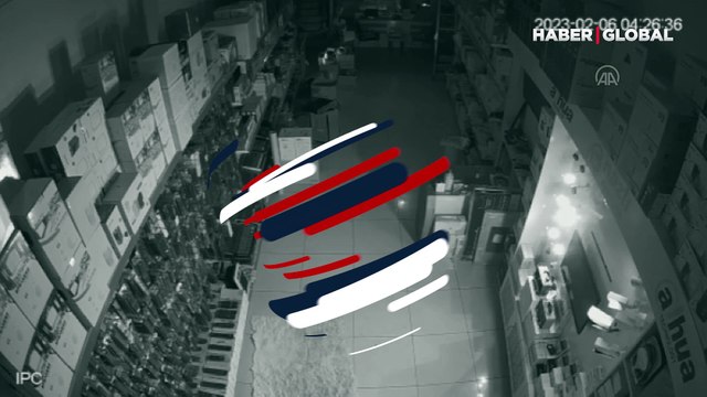 Kahramanmaraş merkezli deprem Malatya'yı böyle salladı! Yeni görüntü ortaya çıktı