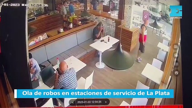 Ola de robos en estaciones de servicio de La Plata
