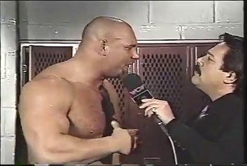 Rare Bill Goldberg interview from WCW Worldwide March 28, 1998