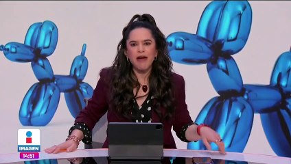 Descuido termina con una obra del escultor Jeff Koons