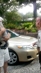 Dog passes out from overwhelming joy