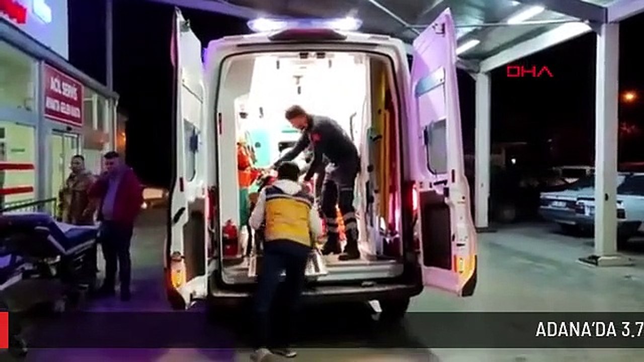 ADANA'DA 3.7 BÜYÜKLÜĞÜNDEKİ DEPREMDE ÇİNKO MADENİNDE GÖÇÜK; 1 AĞIR YARALI