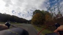 Fat ass road rage runs me off the road with police involvement.