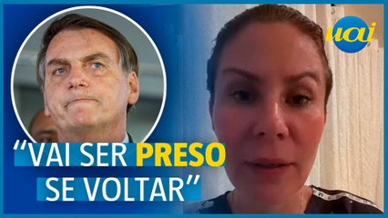 Carla Zambelli diz que Bolsonaro pode ser preso