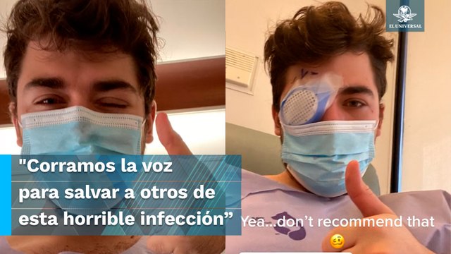 Parásitos se comieron mi ojo : Se queda ciego por tomar siesta con lentes de contacto