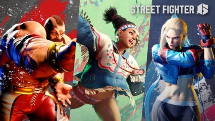 Street Fighter 6 - Bande-annonce de Zangief, Lily et Cammy
