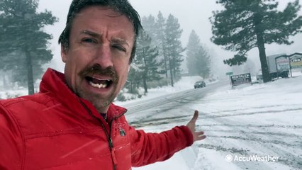 Southern California hammered with heavy snow
