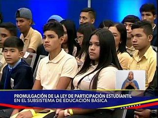 Gobierno Nacional reafirma participación estudiantil en la toma de decisiones