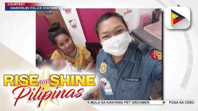 Isang pulis na nagpa-breastfeed sa isang sanggol sa Mariveles, Bataan, hinangaan ng mga netizen