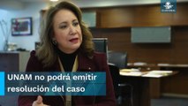 Tribunal resuelve que UNAM sí podrá hablar sobre plagio de tesis de ministra Yasmín Esquivel