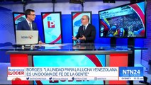 “Estamos en una crisis de unidad que debemos reconstruir para las primarias”: Julio Borges