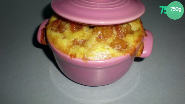 Clafoutis aux cerises en mini cocotte