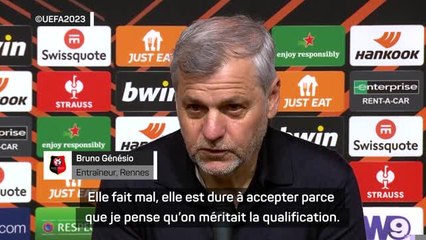 16es - Génésio : “Dur à accepter, on méritait la qualification”