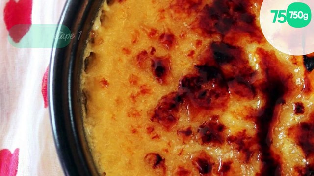 Crème brûlée au foie gras, porto et 4 épices